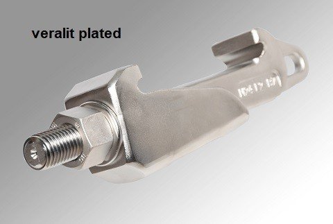 RATHMANN® screw clamp, Veralit-plated finish